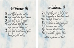 Original Name Poems
