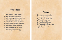 Original Name Poems
