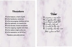 Original Name Poems