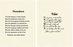 Original Name Poems