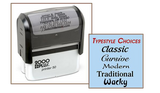 Jumbo Seven Line Address Stamp (Self Inking)