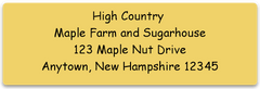 HM - Traditional Address Label Sheets (approximately 1 7/8" x 5/8")