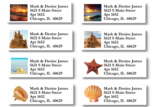 Scenery Sheet Labels