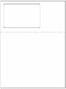 Packing List Sheet Label #310 - 4.75" x 3" - Blank Sheets