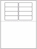 Multipurpose Sheet Label #365 - 3.1875" x 1" - Blank Sheets