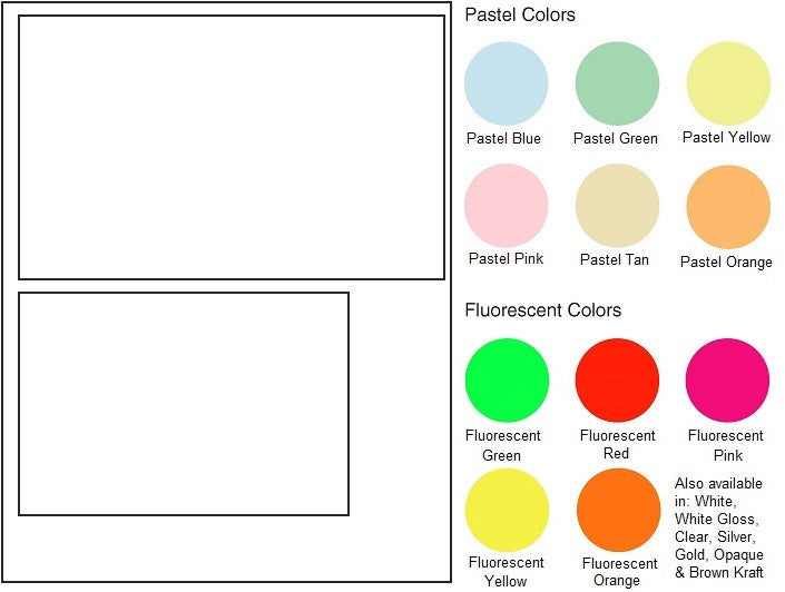 Multipurpose Sheet Label #660 - Blank Sheets