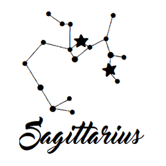 Astrology Address Labels on Sheets