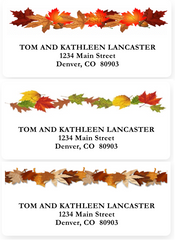 Fall Colors Sheets of Address Labels