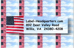 Personalized Address Label Sheets