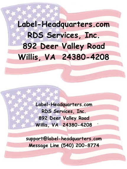 Sample Labels / Add-On ONLY