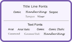 Accent Line Address Label Sheets (1 7/8" x 5/8")