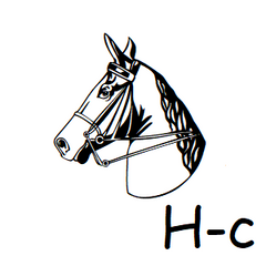 Horse Icon Address Labels on Sheets