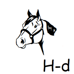 Horse Icon Address Labels on Sheets