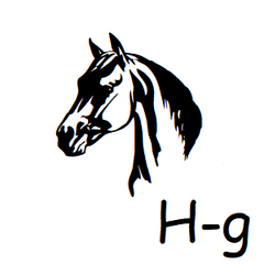 Horse Icon Address Labels on Sheets