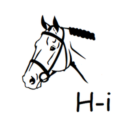 Horse Icon Address Labels on Sheets