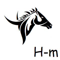 Horse Icon Address Labels on Sheets