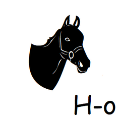 Horse Icon Address Labels on Sheets