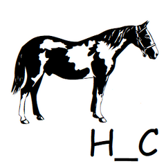 Horse Icon Address Labels on Sheets