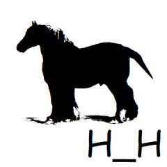 Horse Icon Address Labels on Sheets