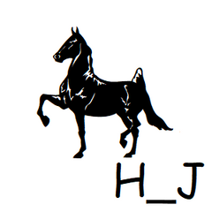 Horse Icon Address Labels on Sheets