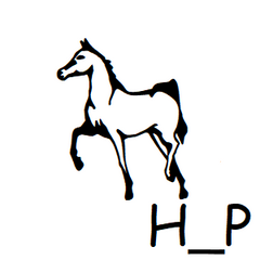 Horse Icon Address Labels on Sheets