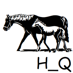 Horse Icon Address Labels on Sheets