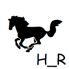 Horse Icon Address Labels on Sheets