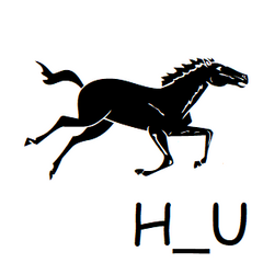 Horse Icon Address Labels on Sheets