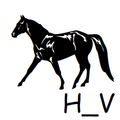 Horse Icon Address Labels on Sheets