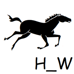 Horse Icon Address Labels on Sheets