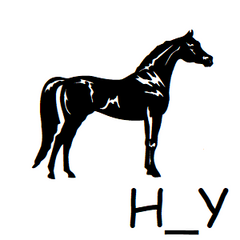 Horse Icon Address Labels on Sheets