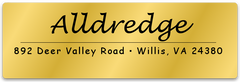 Accent Line Address Label Sheets (1 7/8" x 5/8")