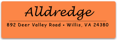 Accent Line Address Label Sheets (1 7/8" x 5/8")