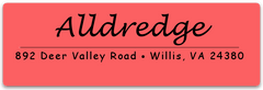 Accent Line Address Label Sheets (1 7/8" x 5/8")