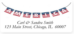 Patriotic Collection of Address Labels