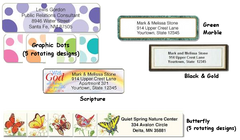 Popular Designer Roll Labels