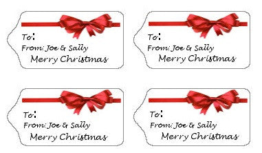 Christmas Gift Tag Labels –
