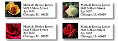 Floral Sheet Labels