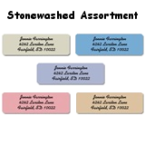 Personalized Roll Address Labels <br>New Larger Size (2 1/2 x 3/4)!