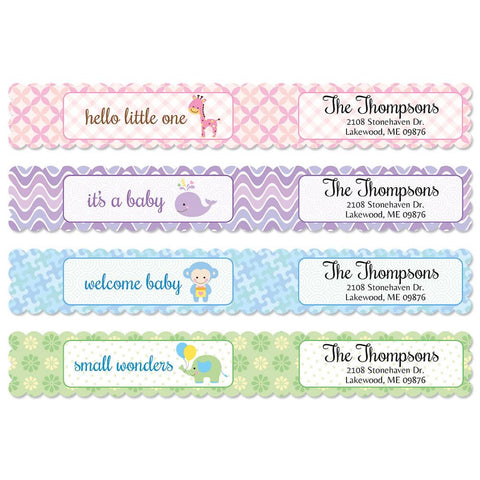 Personalized Wrap Labels