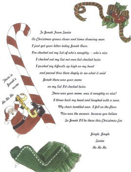 Personalized Letters from Santa