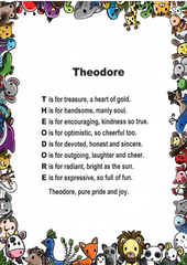 Child Name Poems - New Designs