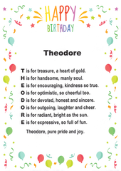 Child Name Poems - New Designs