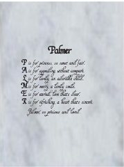 Child Name Poems - New Designs