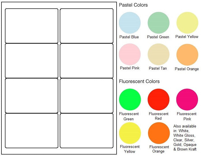 215 Labels Multipurpose Sheet Label #215 - 4