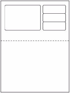 Packing List Sheet Label #315 - Blank Sheets