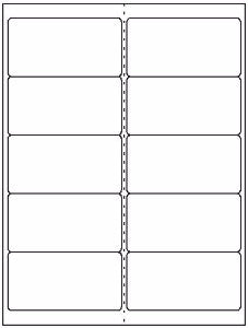 Mailing/Shipping Sheet Label #45 - 4" x 2" - Blank Sheets