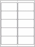 Mailing/Shipping Sheet Label #45 - 4" x 2" - Blank Sheets