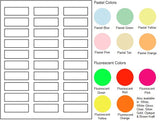 Multipurpose Sheet Label #515 - 2.25" x 0.75" - Blank Sheets
