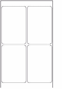 Legal Quarter Sheet Label #636 - 4" x 6" - Blank Sheets